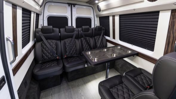 10 passenger sprinter van rental meridian