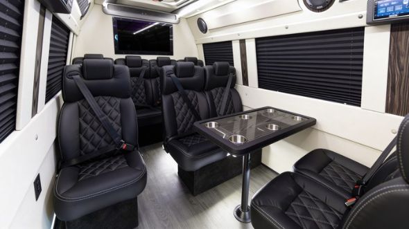 12 passenger sprinter van rental meridian