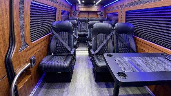 18 passenger sprinter van rental meridian