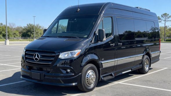 8 passenger sprinter van meridian