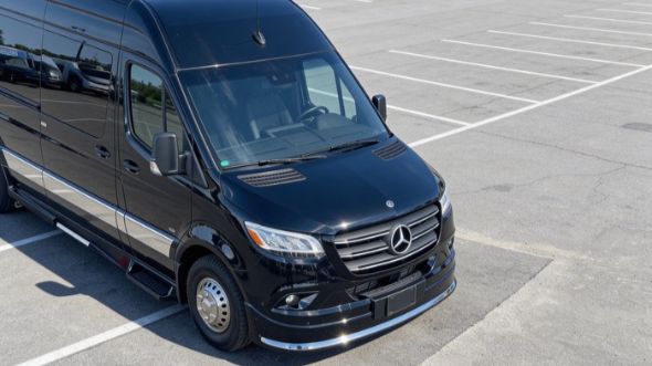 meridian sporting event sprinter van rental
